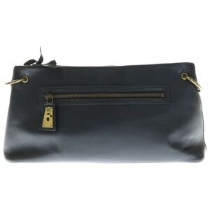 GUCCI Hobo Handbag Black Leather
